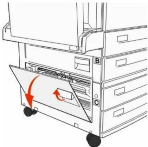 LEXMARK X862dte 4 - Clearing Area C - 1