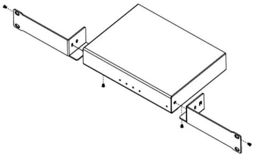 ATEN VanCryst VE44PB - Single Rack Mount Kit - 2