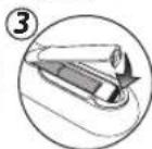 MAGNAVOX DP170FX4 - Installing the Batteries for the Remote Control - 3
