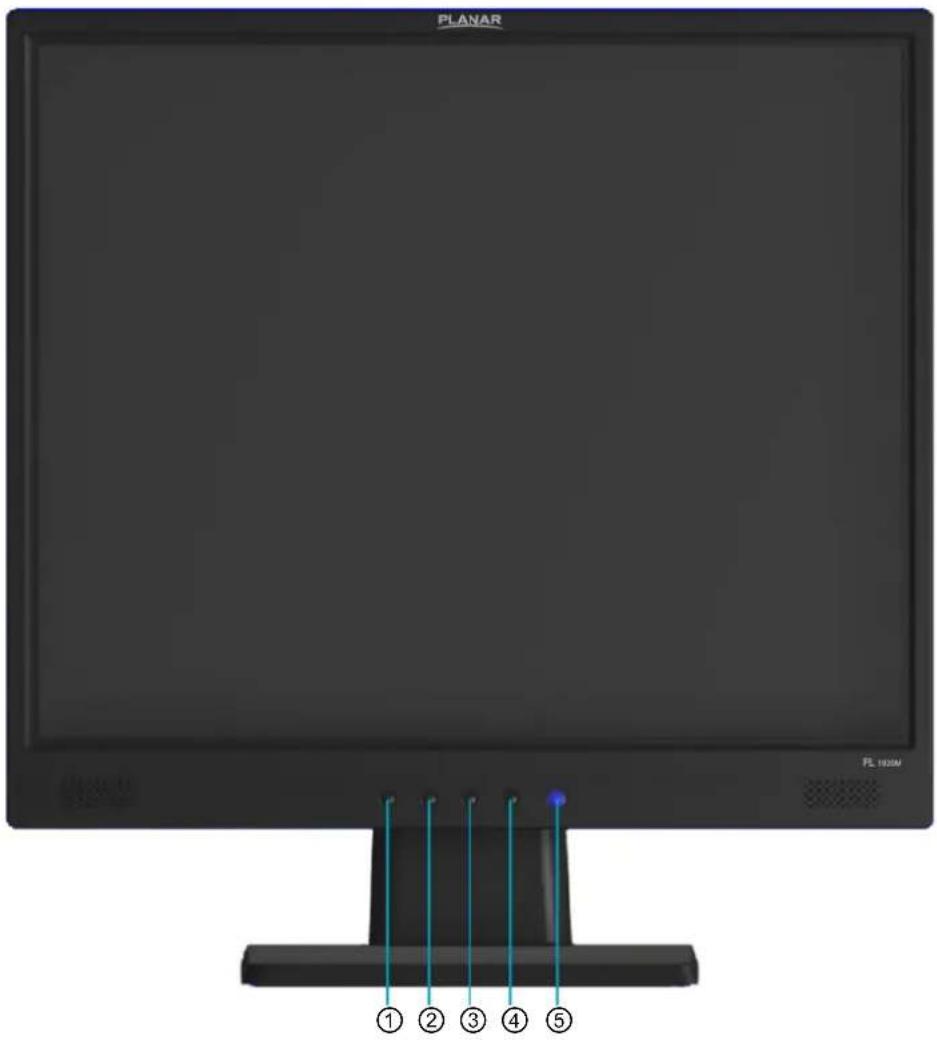 Planar PLL1920M - Front View of the Product - 1
