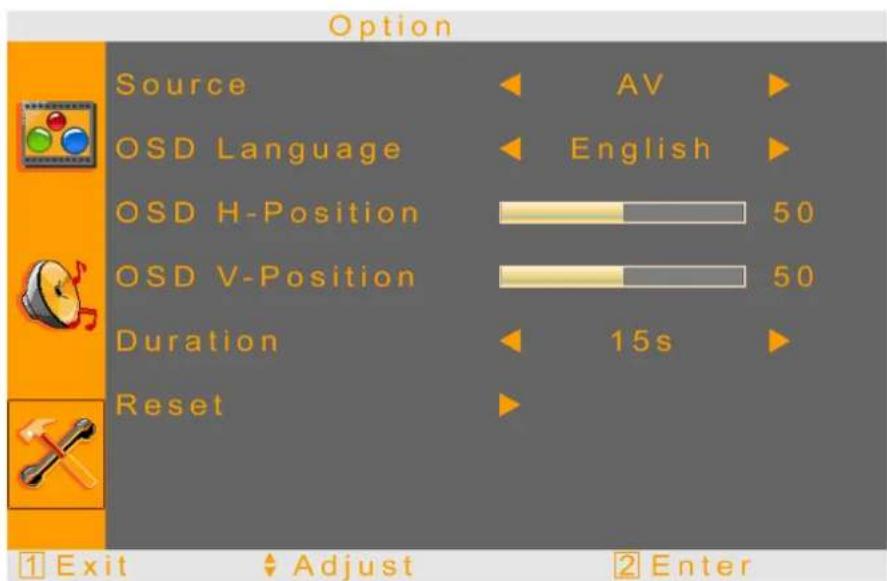 Planar PLL1920M - —To adjust OSD setting - 1