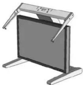 Planar SD2220W - Assemble the unit - 1