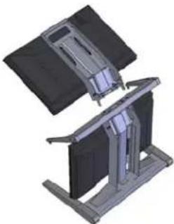 Planar SD2220W - Assemble the unit - 3