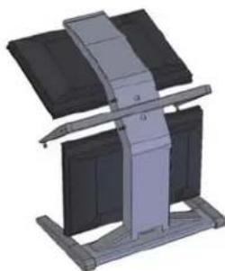 Planar SD2220W - Assemble the unit - 5