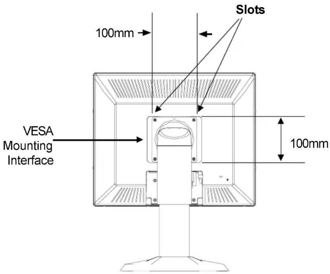 Planar PX191 - VESA Mount on your monitor - 1