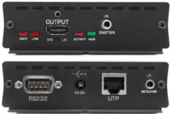 Kindermann UHBX-R-PSE - Receiver Connections - 1