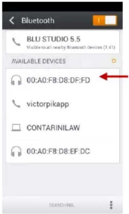 BLU Studio 5.5 - Power on Bluetooth - 1