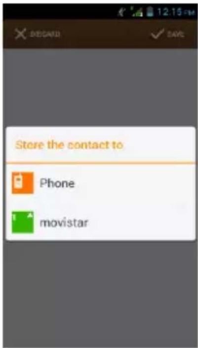 BLU Studio 5.5 - Add New Contact - 1