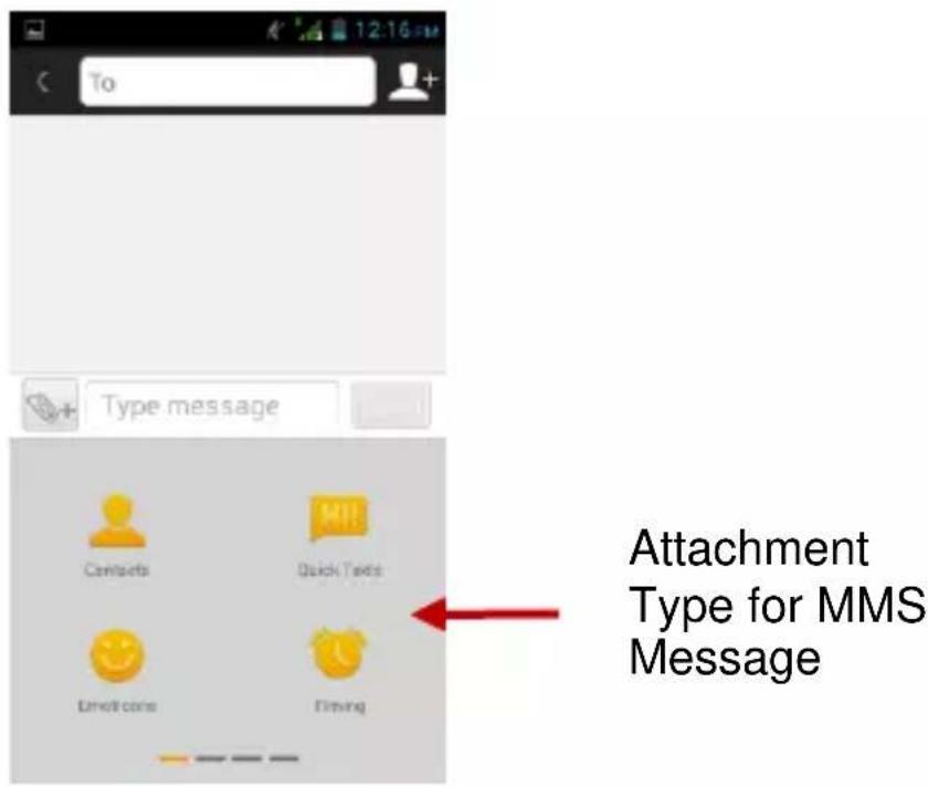 BLU Studio 5.5 - Send an MMS - 1