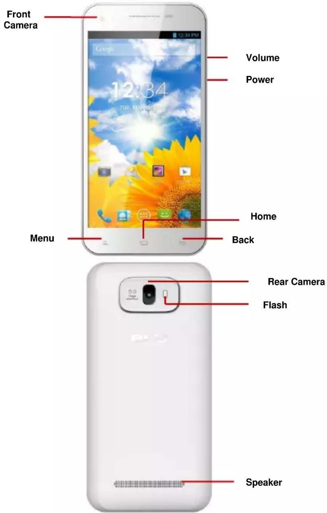 BLU Studio 5.5 - SOS Emergency Calls - 1