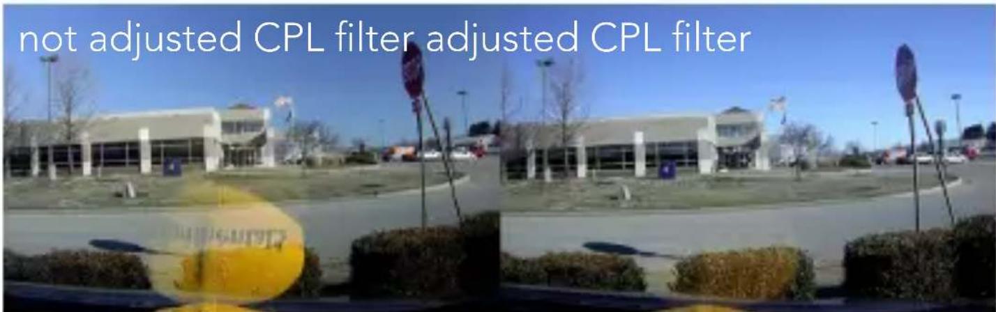 not adjusted CPL filter adjusted CPL filter