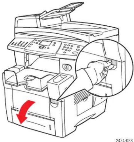 XEROX WorkCentre C2424DN - Jam at the Exit Cover - 9