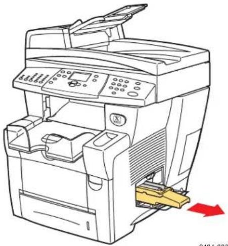 XEROX WorkCentre C2424DN - Cleaning the Maintenance Kit Wiper Blade - 2