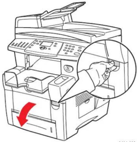 XEROX WorkCentre C2424DN - Jam at the Front Cover - 1