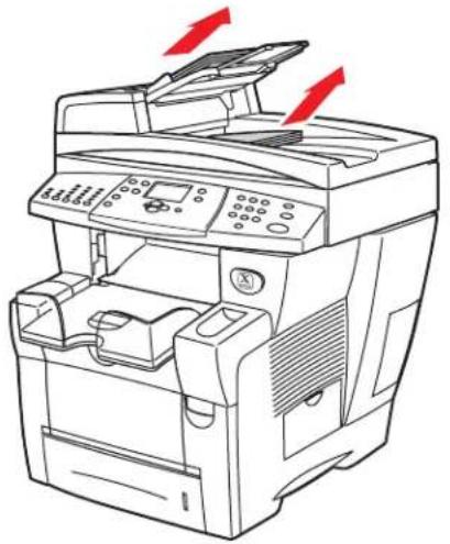 XEROX WorkCentre C2424DN - Jam at the Document Feeder - 1
