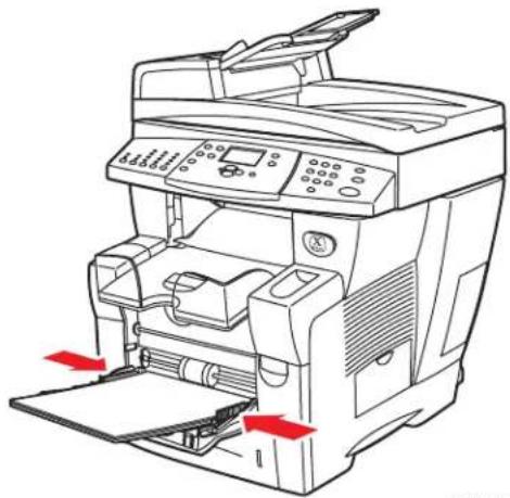 XEROX WorkCentre C2424DN - Printing Glossy Paper from Tray 1 - 2