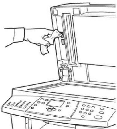 XEROX WorkCentre C2424DN - Cleaning the Document Glass and Document Feeder - 6