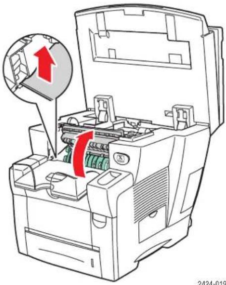 XEROX WorkCentre C2424DN - Jam at the Front Cover - 6