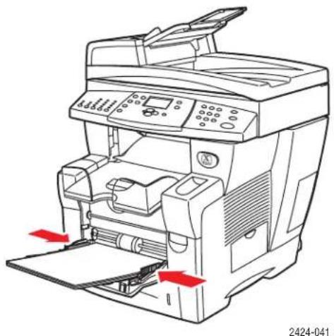 XEROX WorkCentre C2424DN - Printing Labels from Tray 1 - 2