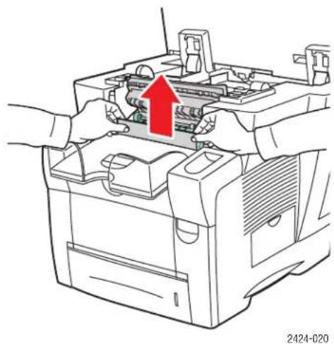 XEROX WorkCentre C2424DN - Jam at the Front Cover - 7
