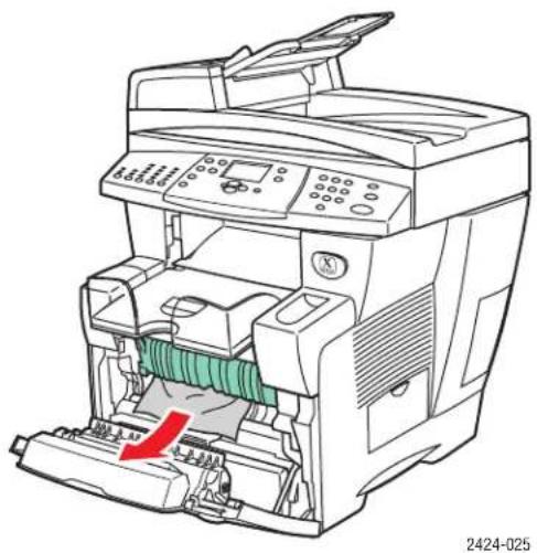 XEROX WorkCentre C2424DN - Jam at the Exit Cover - 10