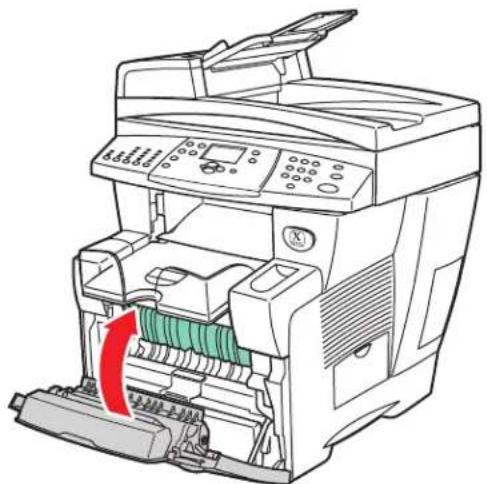XEROX WorkCentre C2424DN - Jam at the Front Cover - 3