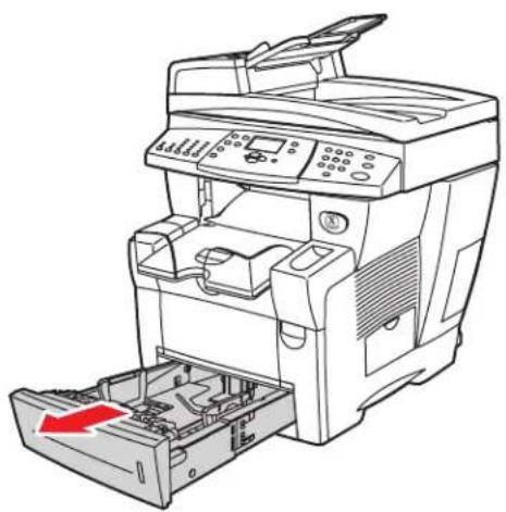 XEROX WorkCentre C2424DN - Printing Labels from Tray 2, 3, or 4 - 1
