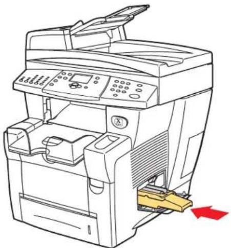 XEROX WorkCentre C2424DN - Cleaning the Maintenance Kit Wiper Blade - 4