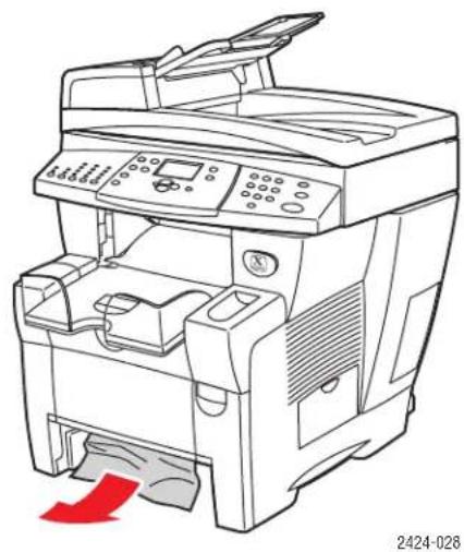 XEROX WorkCentre C2424DN - Jam at the Front Cover - 13