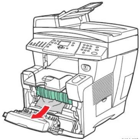 XEROX WorkCentre C2424DN - Jam at the Front Cover - 2