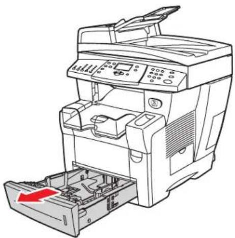 XEROX WorkCentre C2424DN - Printing Transparencies from Tray 2, 3, or 4 - 1