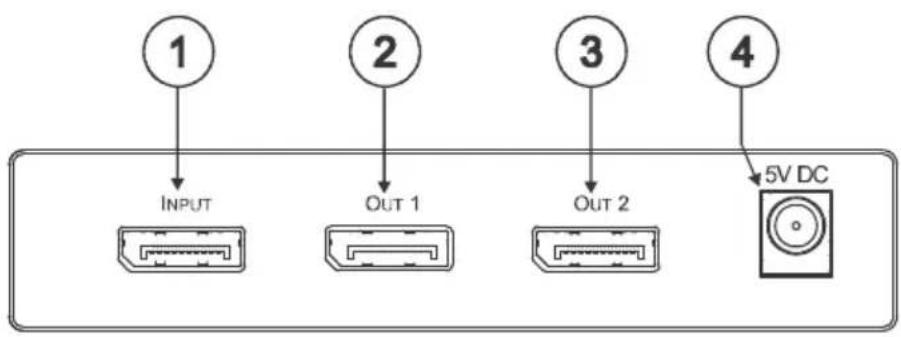 Kramer VM-2DP - Your VM-2DP 1:2 DisplayPort Distributor - 1