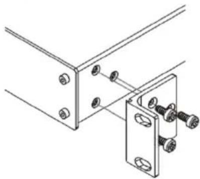 Kramer KADS-100 - To rack-mount a machine: - 1