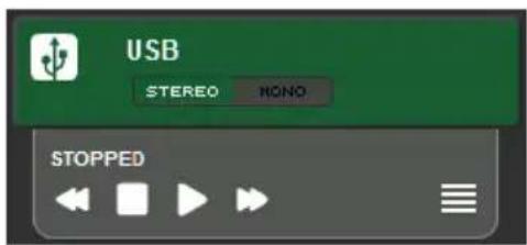 USB STEREO NONO STOPPED