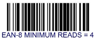 DATALOGIC Magellan 8303 - EAN-8 Minimum Reads — continued - 2