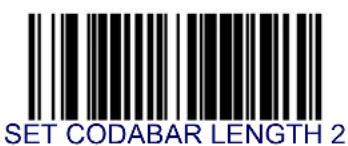 DATALOGIC Magellan 8303 - Codabar Length 2 - 1