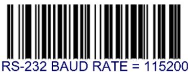 DATALOGIC Magellan 8303 - RS-232 Baud Rate — continued - 2