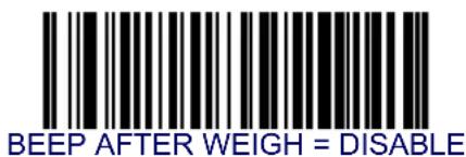 DATALOGIC Magellan 8303 - RS-232 Beep After Weigh - 1