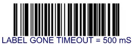 DATALOGIC Magellan 8303 - Label Gone Timeout — continued - 1