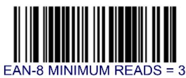 DATALOGIC Magellan 8303 - EAN-8 Minimum Reads — continued - 1