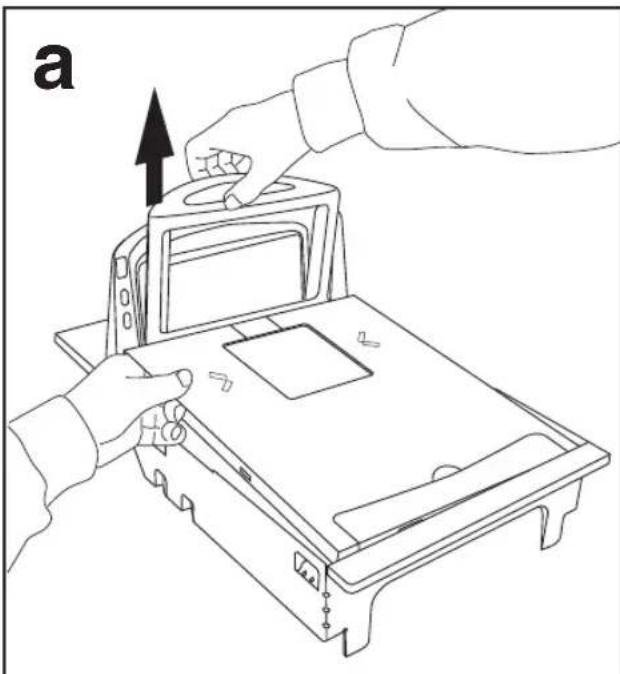 DATALOGIC Magellan 8303 - L-Platter Vertical Scan Window Removal - 1