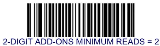 DATALOGIC Magellan 8303 - 2-Digit Add-ons Minimum Reads - 1