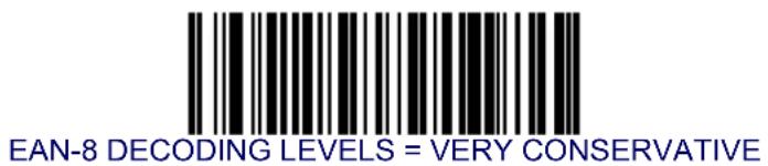 DATALOGIC Magellan 8303 - EAN-8 Decoding Levels — continued - 1