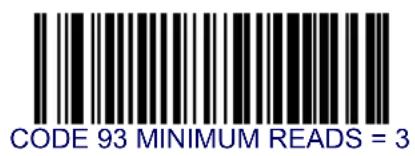 DATALOGIC Magellan 8303 - Code 93 Minimum Reads — continued - 1