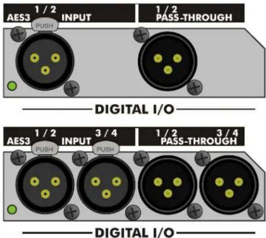 Ashly nXP1504 - AES3 DIGITAL AUDIO OPTION - 1