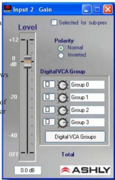 Ashly nXP1504 - Parameters - 1
