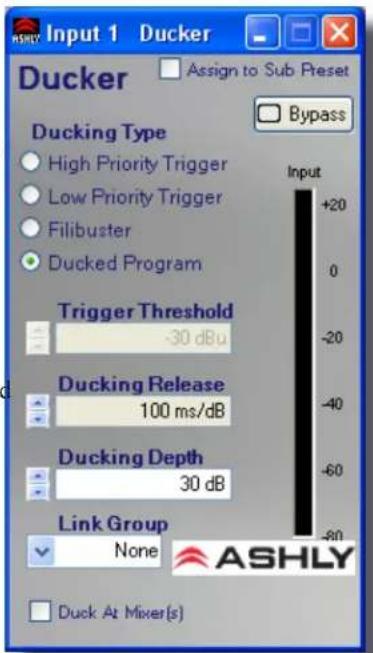 Ashly nXP1504 - Parameters - 1