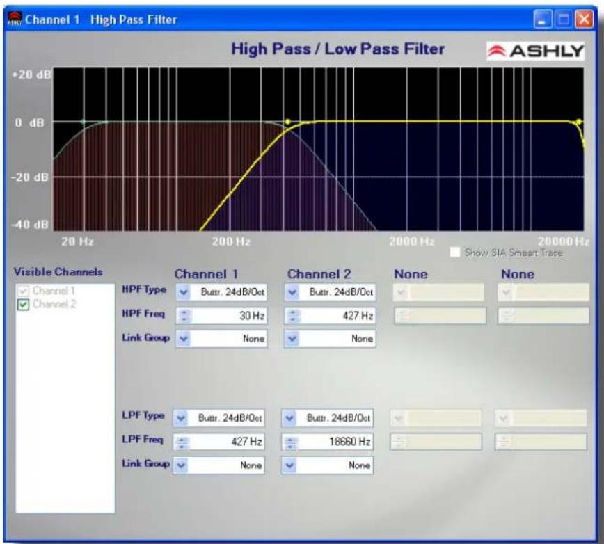 Ashly nXP1504 - Four-Way, Three-Way, and Two-Way Crossover (outputs only) - 1