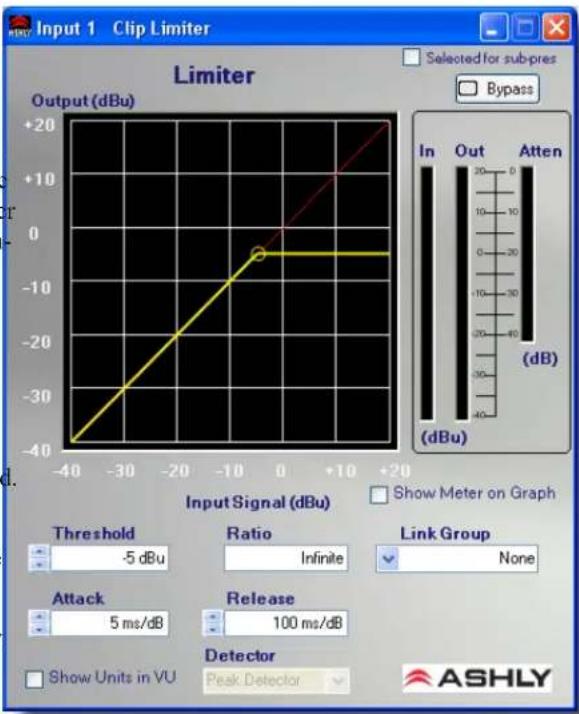 Ashly nXP754 - Parameters: - 1