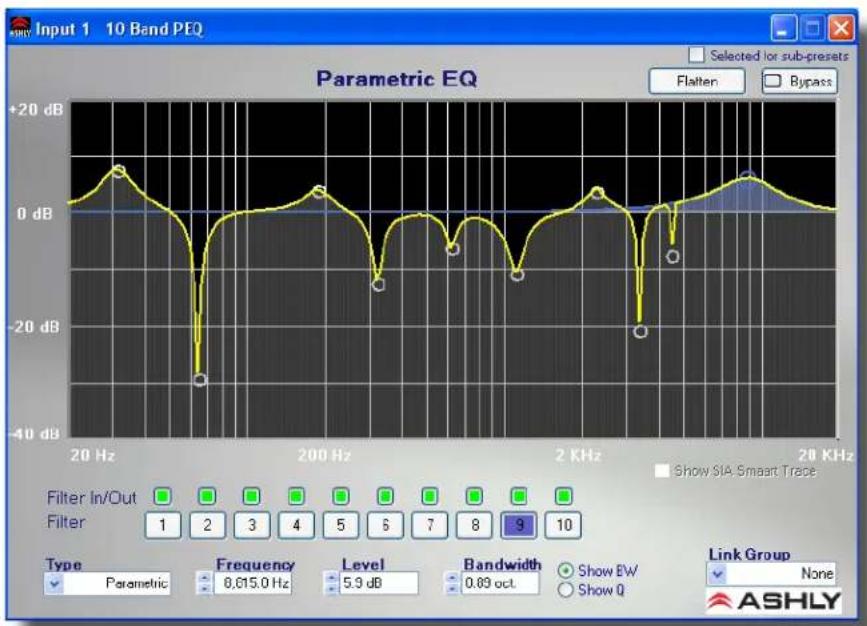 Ashly nXP754 - Parametric Equalizers (10, 6, 4, or 2 band PEQ) - 1